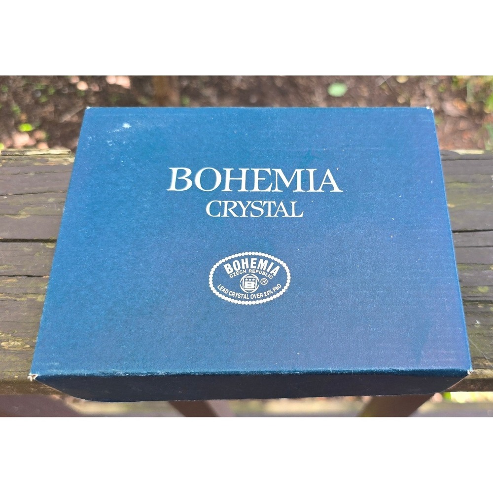VTG Bohemia‎ Crystal Shot Glasses - Set of 6 Lead Crystal Made in Czech Republic